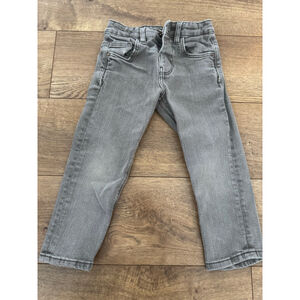 Boys ZARA Gray Regular Denim Jeans 3T